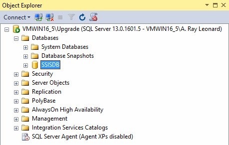 (Attempting To) Upgrade The SSIS Catalog To SSIS 2016 – AndyLeonard.blog()