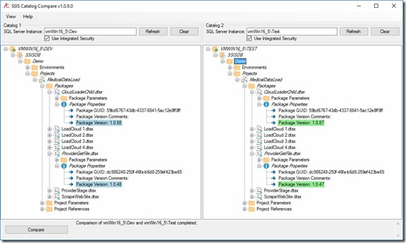 Announcing SSIS Catalog Compare V1.0 – AndyLeonard.blog()