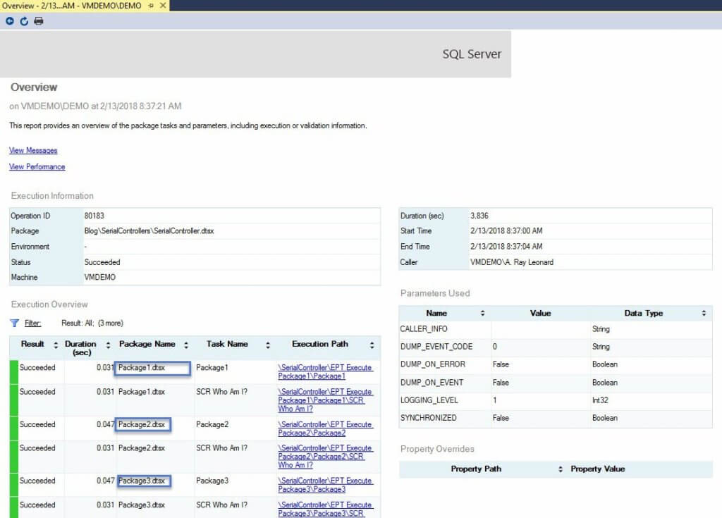 Parallel Execution in SSIS Framework Community Edition – AndyLeonard.blog()